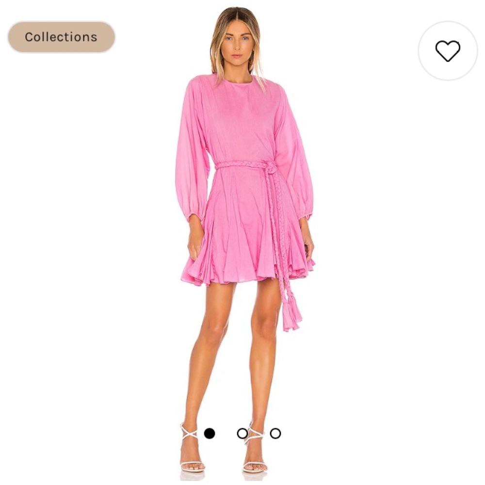 Rhode Resort Pink Ella Short Dress size XS